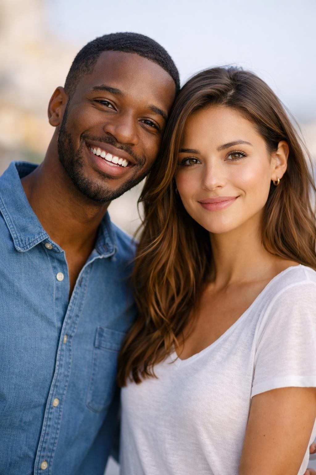 Before and after blur comparison